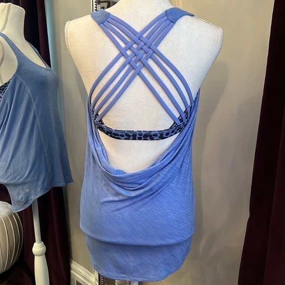 Lululemon Heathered Lullaby Wild Tank Size 6 - Picture 4 of 8